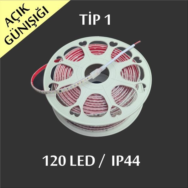 220V Şerit Led Tip1 Açık Günışığı