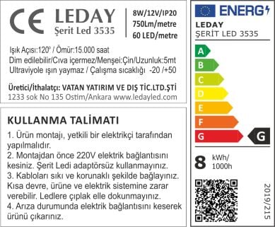 3535 Şerit Led