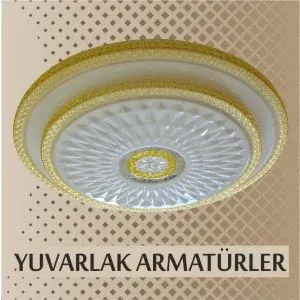 Yuvarlak Sıva Üstü Led Panel Armatür