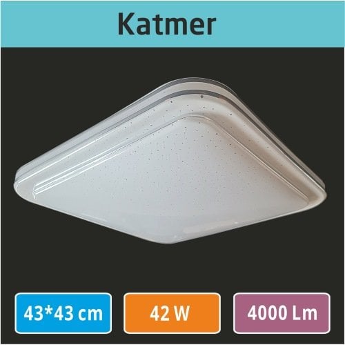 Sıva Üstü Led Panel 43x43 Katmer