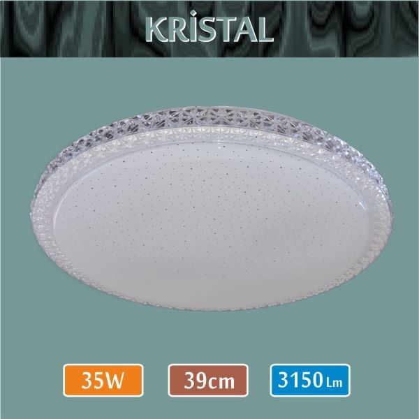 Sıva Üstü Led Panel 35W Kristal