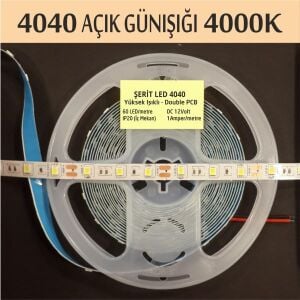 4040 Şerit Led  Açık Günışığı 4000K