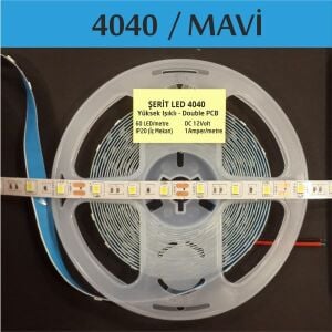4040 Şerit Led Mavi