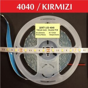 4040 Şerit Led Kırmızı