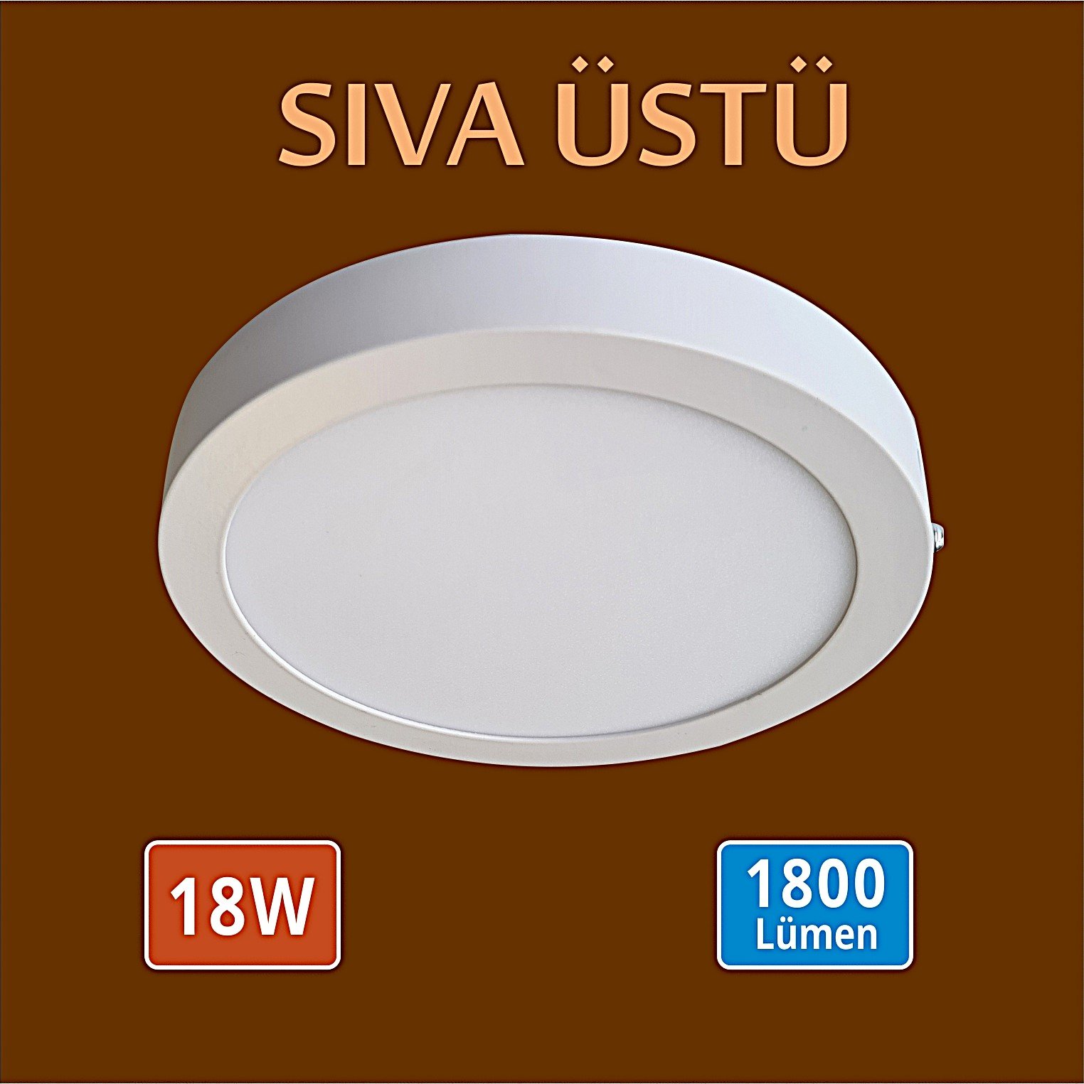 18W Sıva Üstü Led Spot | Uygun Fiyat-Üstün Kalite