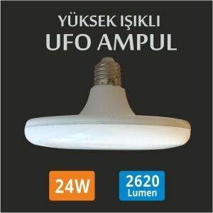 Ufo Led Ampul 24W Günışığı