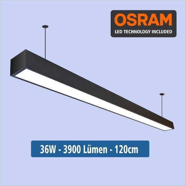 36W Lineer Armatür Beyaz