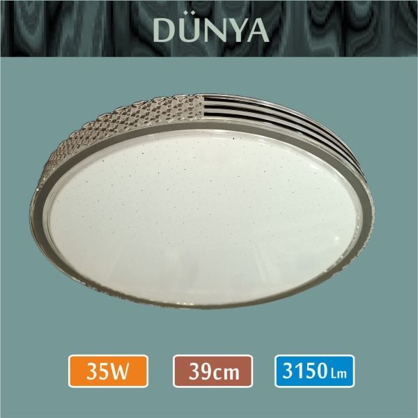 Sıva Üstü Led Panel 35W Dünya