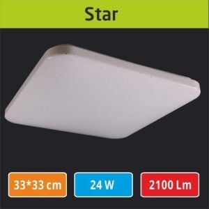 Sıva Üstü Led Panel 33x33 Star