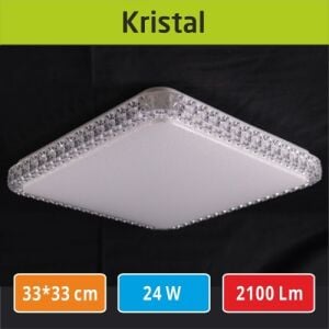 Sıva Üstü Led Panel 33x33 Kristal