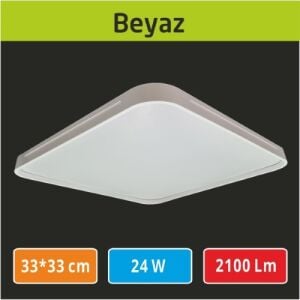 Sıva Üstü Led Panel 33x33 Beyaz