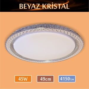 Sıva Üstü Led Panel Gümüş Kristal