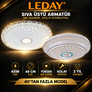 Sıva Üstü Led Panel Beyaz Saray