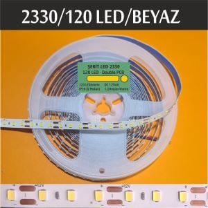 120 Led 2330 Şerit Led Beyaz
