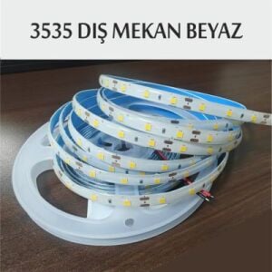 3535 Şerit Led  Dış Mekan Beyaz