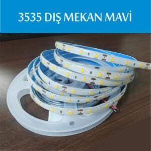3535 Şerit Led  Dış Mekan Mavi
