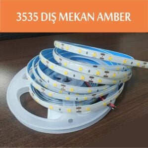 3535 Şerit Led  Dış Mekan Amber