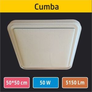 Sıva Üstü Led Panel 50x50 Cumba