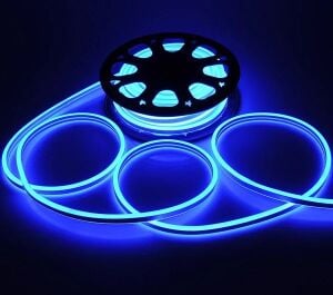220 Volt Neon Led MAVİ 7x15 mm