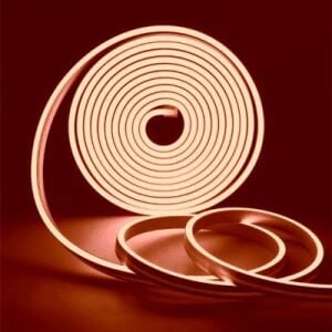 220 Volt Neon Led 6x12 mm (5 metre) AMBER