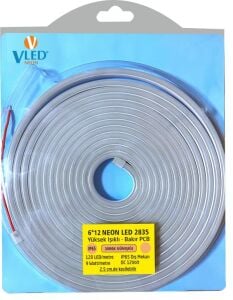 12 Volt Neon Led Günışığı 3000K (5 Metre)