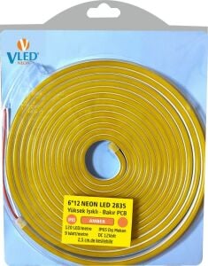 12 Volt Neon Led Amber (5 Metre)
