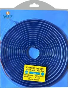 12 Volt Neon Led Mavi (5 Metre)