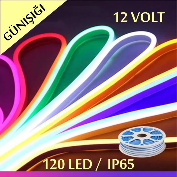 12 Volt Neon Led Açık Günışığı 4000K
