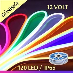 12 Volt Neon Led Açık Günışığı 4000K