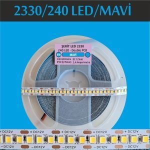 240 Led 2330 Şerit Led Mavi