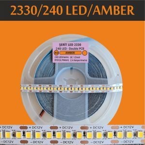 240 Led 2330 Şerit Led Amber