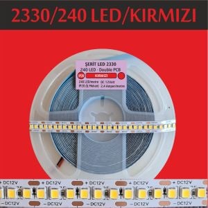 240 Led 2330 Şerit Led Kırmızı